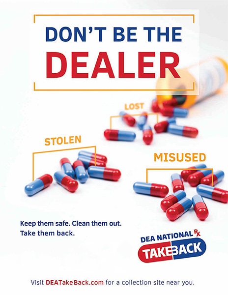 DEA Drug Take Back Poster