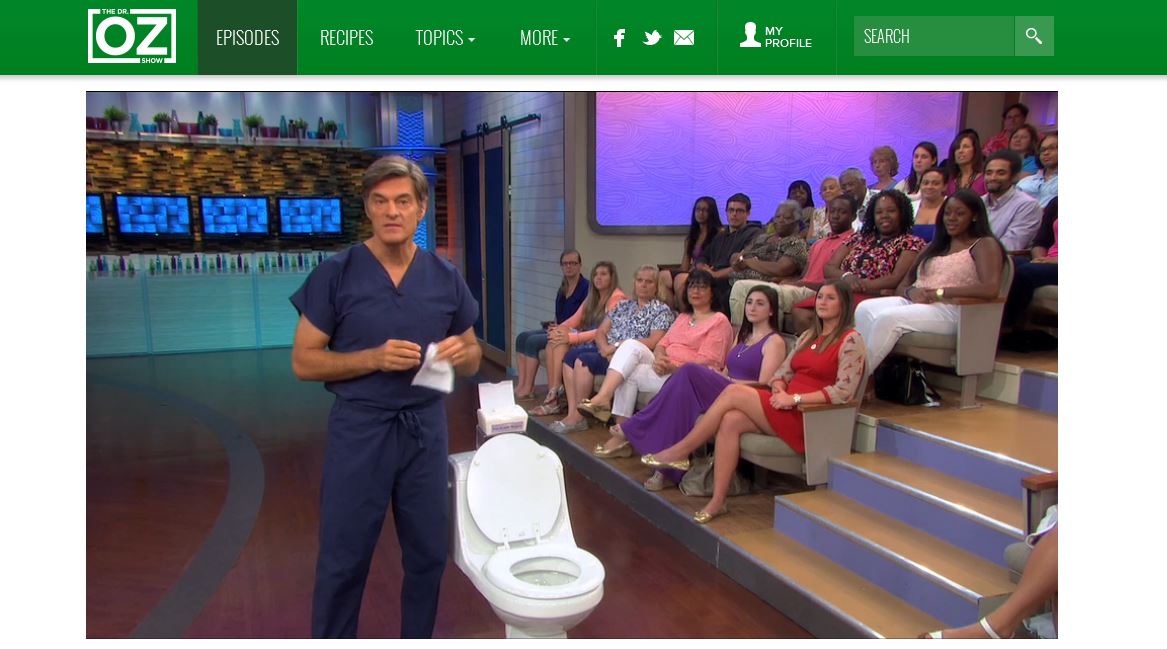Click to View the Dr. Oz video.